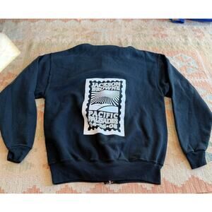 RARE Jackson Browne Pacific Palisades 4-26-2008 Tour Zip Up Hoodie Size MED